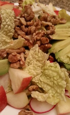 The perfect salad for autumn & winter days, using produce in season.